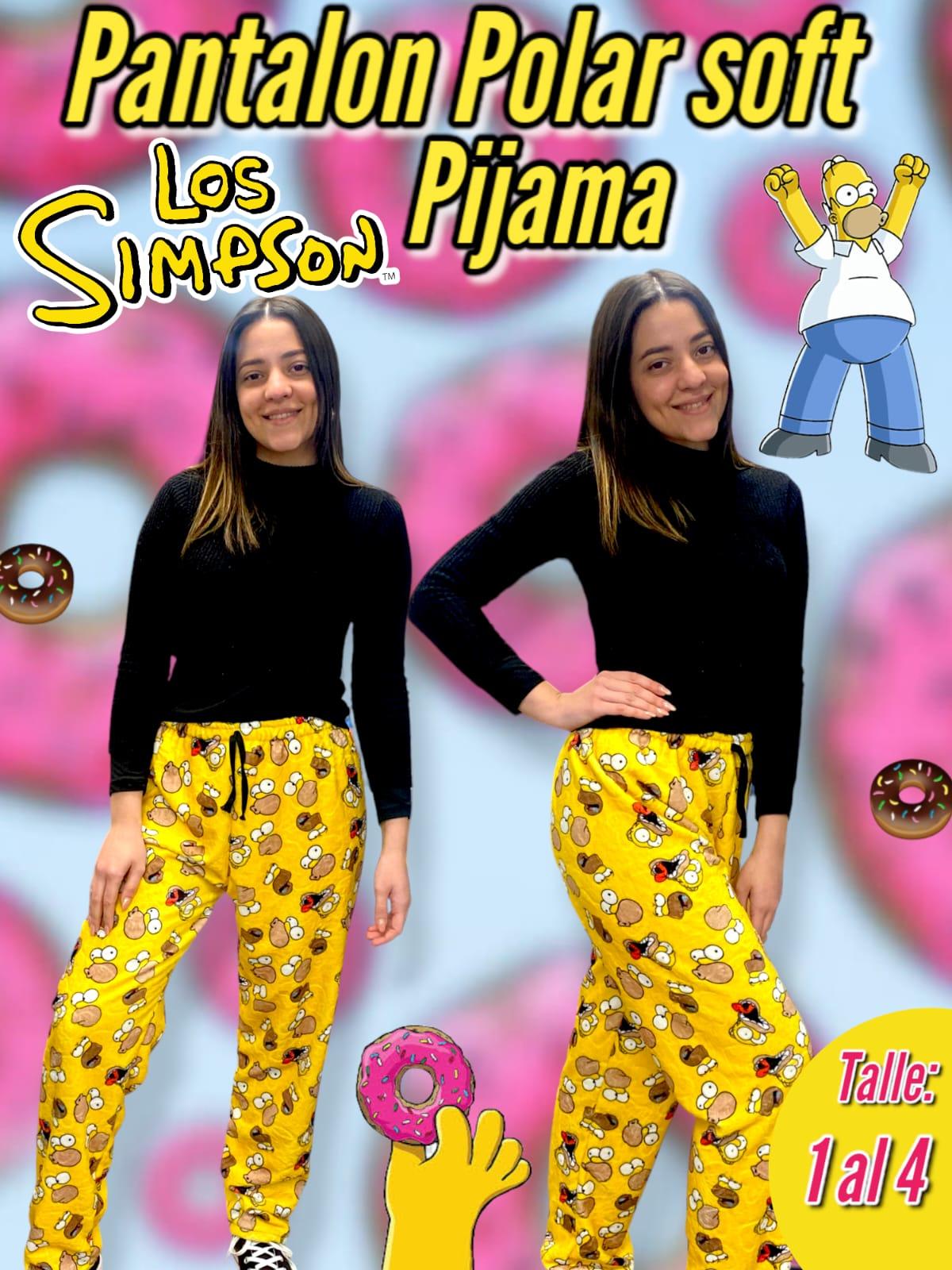Pantalon Polar Soft LOS SIMPSON Pijama 